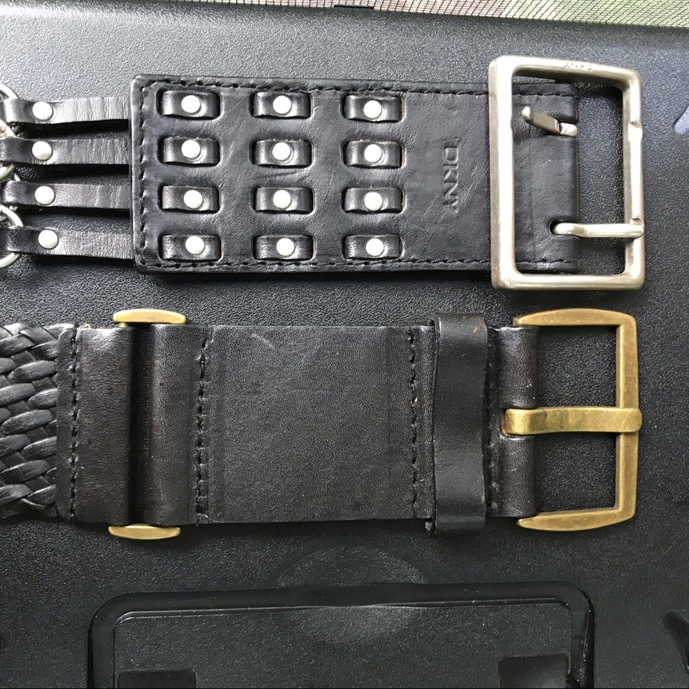 DKNY Leather Belt- - Picture 5 of 8
